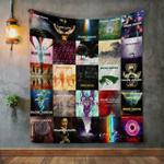 imagine dragons style three album covers quilt blanket d2449657