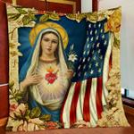 immaculate heart of mary quilt blanket d2448300