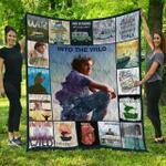 into the wild poster quilt blanket d2456725