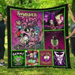 invader zim funny gift idea quilt d2422628