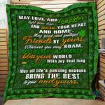 irish may love and laughter quilt d2484753