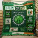 irish woman st patrick day cla1610511q quilt blanket d2480664