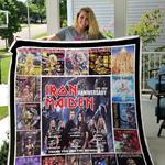 iron maiden quilt blanket d2510354