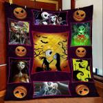 jack skellington nightmare before christmas halloween quilt blanket w130805 d2449034