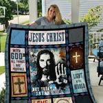 jesus not today satan quilt blanket d2418398