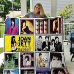joan jett the blackhearts quilt blanket quilt d2417939