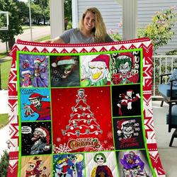 Joker Christmas Quilt Blanket