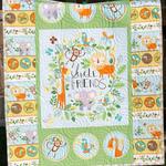 jungle friends cld190610 quilt blanket d2482631