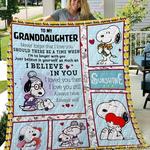 just believe in yourself snoopy all season plus size quilt blanket d2455327
