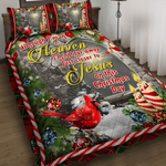 just closer to jesus on this christmas day quilt bedding set tn141187 d2220676