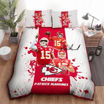 kansas city chiefs bedding set quilt fleece blanket w240901 d2171883