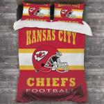 kansas city chiefs nfl team duvet cover quilt cover pillowcase bedding set d2134114