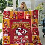 kansas city chiefs super bowls liv champions 2020 quilt chiefs quilt patrick mahomes quilt d2485081