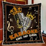 karaoke king queen v1 quilt blanket d2448380