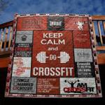 keep calm and do crossfit quilt blanket hn57 quilt d2417096