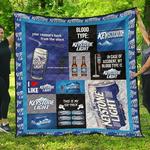 keystone light funny gift for beer lover quilt d2422608