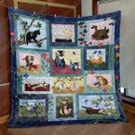 kitties in the garden quilt blanket lu88 quilt d2417125