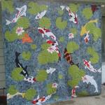 koi fish clm030735 quilt blanket d2481515