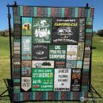 la vie est plus simple en camping couverture quilt blanket ht10 quilt d2415076
