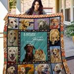 labrador retriever the dog who sees smells quilt blanket dhc020120305td d2446683