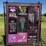 lacrosse girl born this way quilt blanket ynt9 quilt d2414677