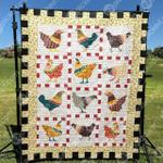 lady hens quilt blanket yld9 quilt d2417627