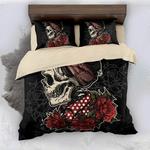 lady rose skull bedding set bedroom decor d2126754