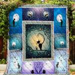 landscape cat shadow quilt blanket quilt d2416500