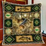largemouth bass quilt blanket d2448246