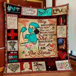 licensed practical nurse i am the storm quilt blanket d2448529