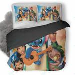 lilo and stitch characters banner duvet cover bedding set d2175715