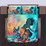lilo stitch surfing bedding set d2211869