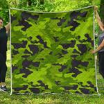lime green camouflage cl17100361mdq quilt blanket d2483008