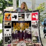linkin park albums cover poster quilt d2423350
