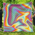 liquid holographic trippy cl17100364mdq quilt blanket d2483790
