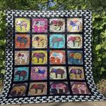 little elephants quilt blanket tm99 quilt d2417271