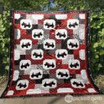 little scottie quilt blanket tt99 quilt d2415050