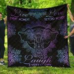 live love laugh elephant gift for yoga and elephant quilt d2422801