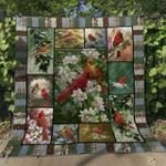 ll cardinal bird quilt blanket d2418963