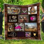 ll girl hunting quilt blanket d2482317