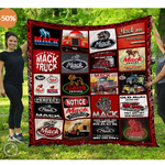 ll mack trucks quilt blanket d2419193