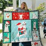 llama christmas quilt blanket dhc1501741vt d2481465