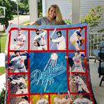 los angeles dodgers quilt blanket d2455172