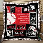love baseball quilt blanket ver 3 quilt d2416092