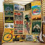 love cycling quilt blanket d2448209