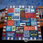 love hockey quilt blanket aq55 quilt d2415813
