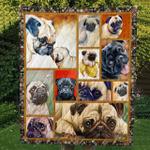 love pug quilt all over printed d2485133