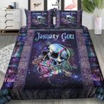 lp january sugar skull girl with tattoos bedding set d2124167