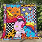 lsd lip take a trip premium quilt blanket size throw twin queen king super king d2414326