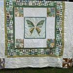 luna moth clm020723 quilt blanket d2480791